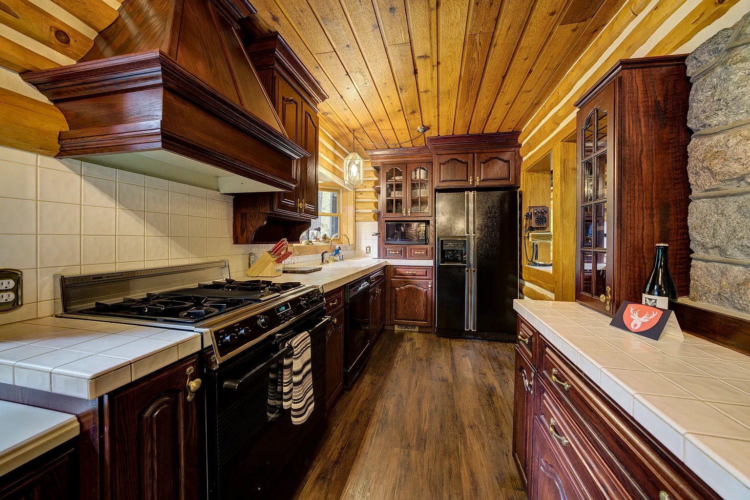 Riverfront lodge on the Boardman River in Williamsburg Michigan