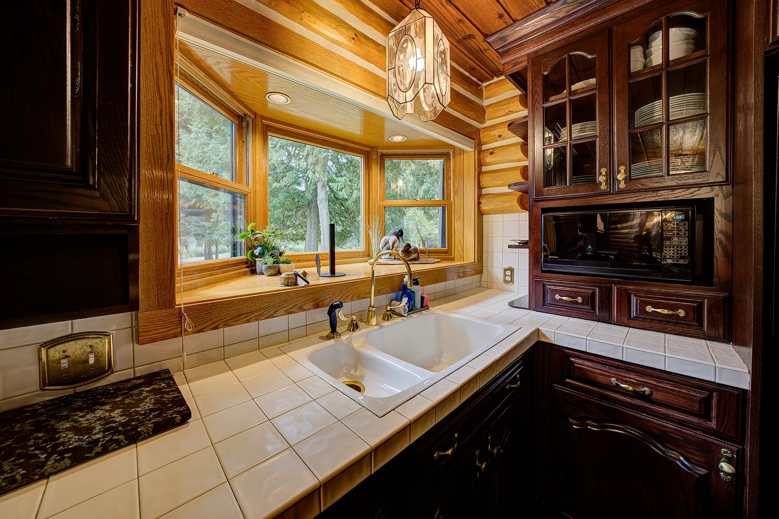 Riverfront lodge on the Boardman River in Williamsburg Michigan