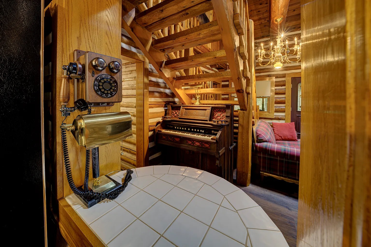 Riverfront lodge on the Boardman River in Williamsburg Michigan